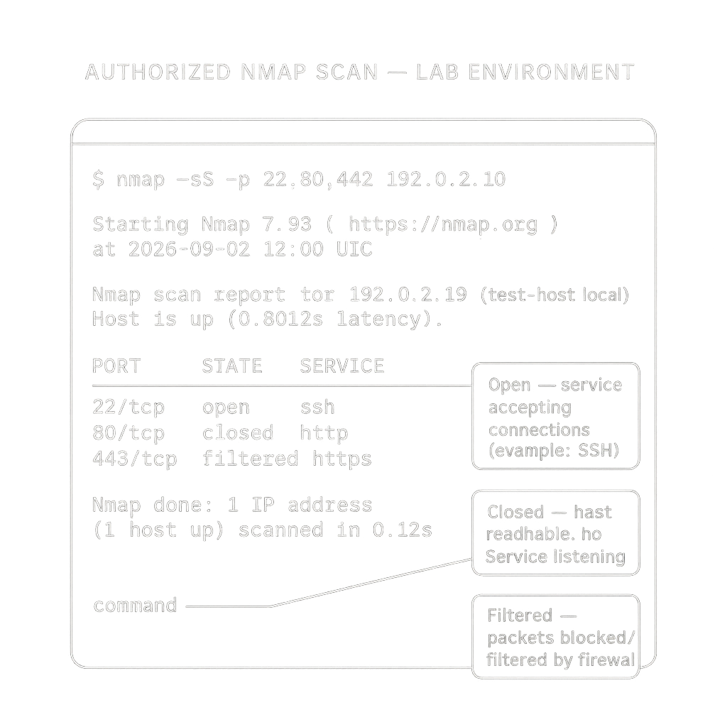 How to use Nmap safely and read the results