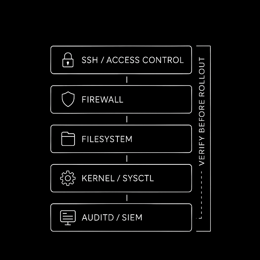 How to harden a Linux server safely in 2026